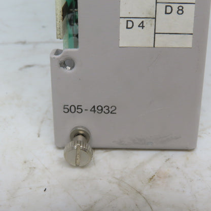 Siemens Texas Instruments 505-4932 Relay Output Module PLC Card Board