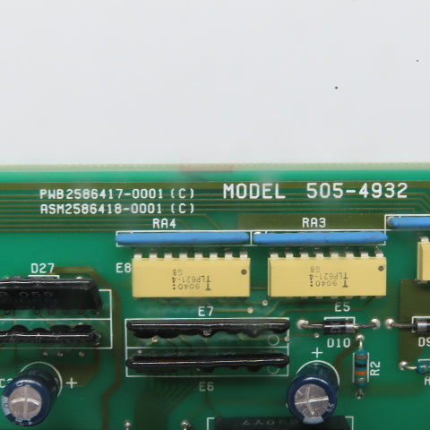 Siemens Texas Instruments 505-4932 Relay Output Module PLC Card Board