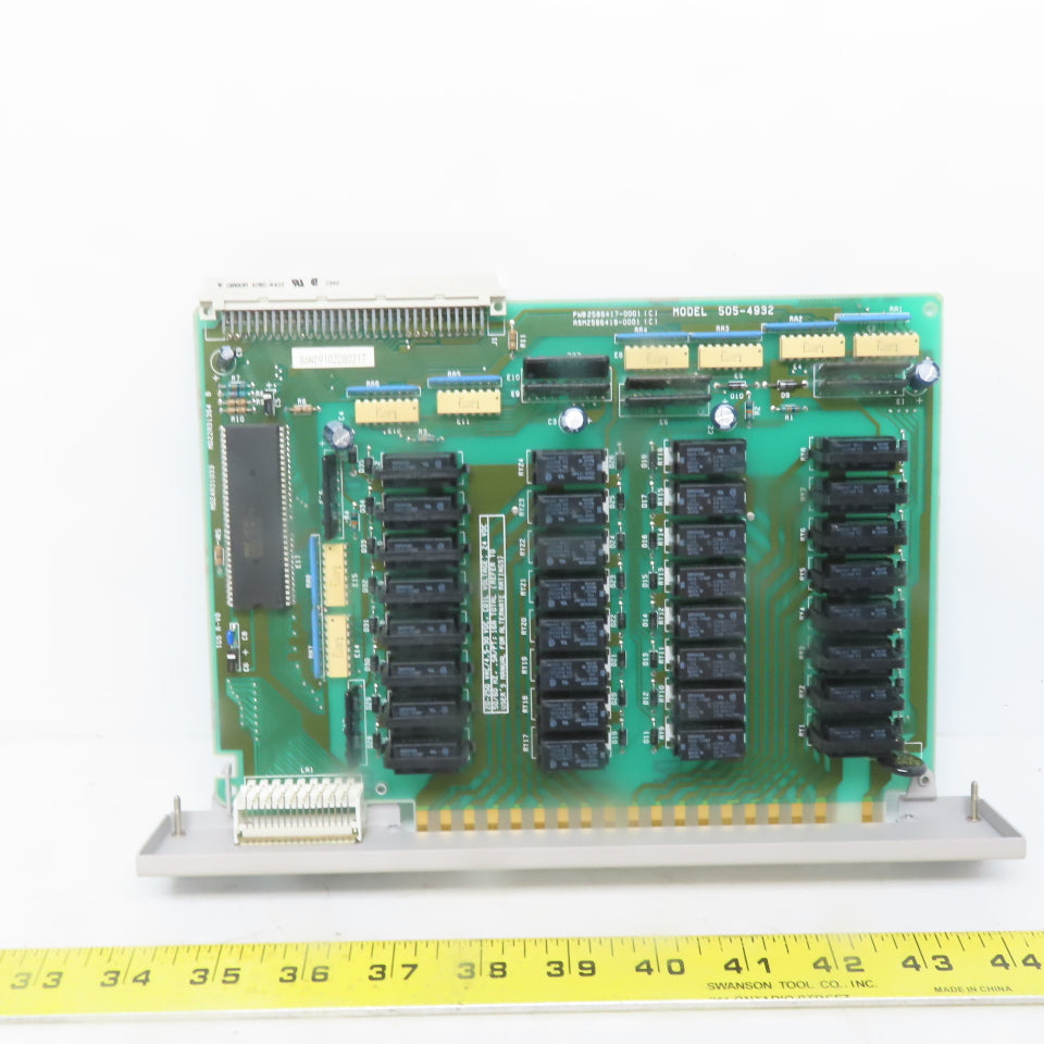 Siemens Texas Instruments 505-4932 Relay Output Module PLC Card Board