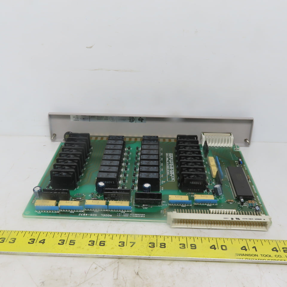 Siemens Texas Instruments 505-4932 Relay Output Module PLC Card Board