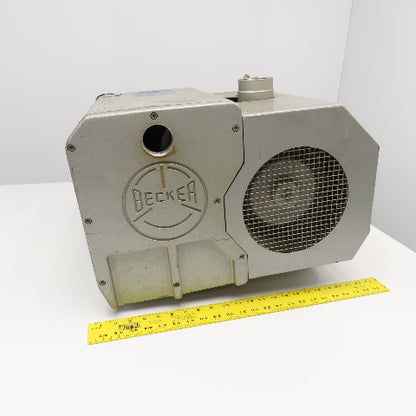Becker U 2.165SA 113 CFM Rotary Vane Vacuum Pump Head Parts/Repair