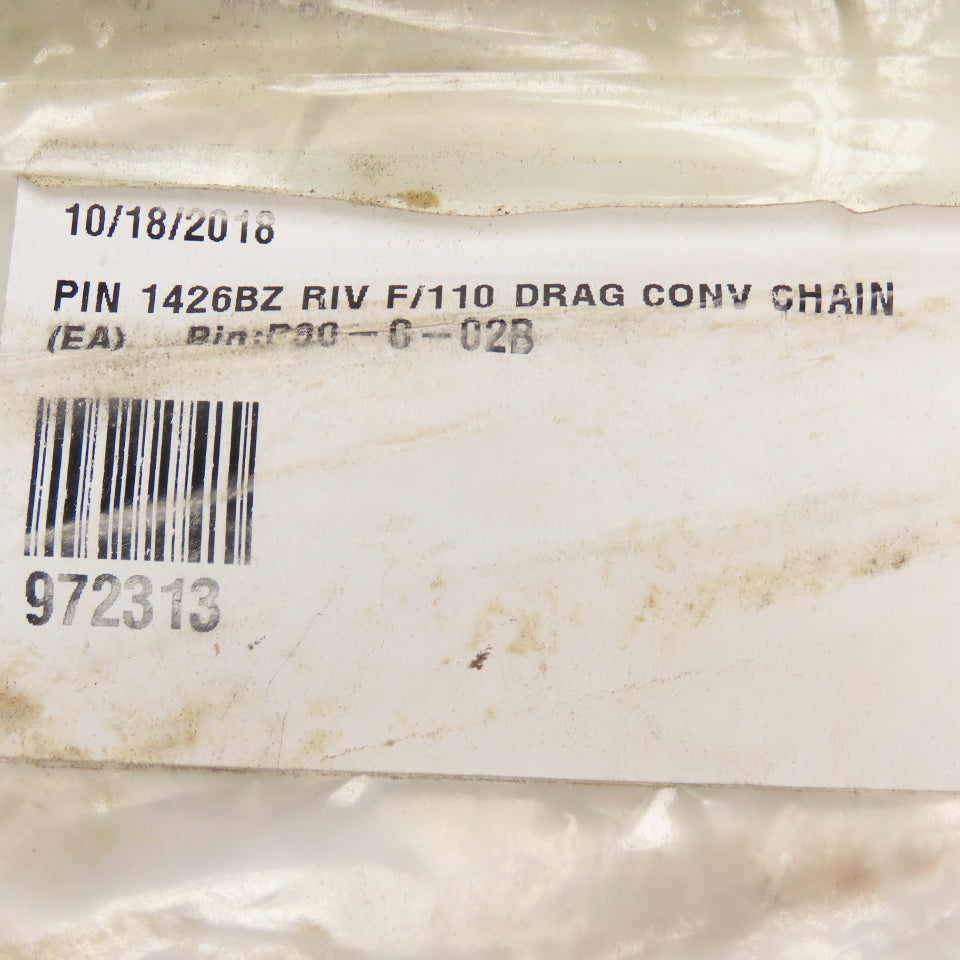 1426BZ RIV F/110 Riveted Drag Conveyor Roller Chain Pin 11-1/2"x 3/4"