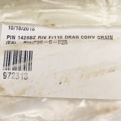 1426BZ RIV F/110 Riveted Drag Conveyor Roller Chain Pin 11-1/2"x 3/4"