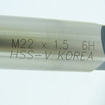 Premier HP M22 x 1.5 Straight Thread 3 Flute Plug Tap