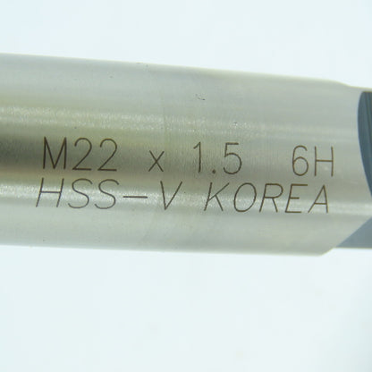 Premier HP M22 x 1.5 Straight Thread 3 Flute Plug Tap