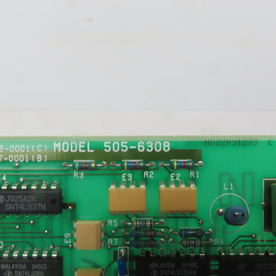 Siemens Texas Instruments 505-6308 Word Input 8 Channel Module Card Board