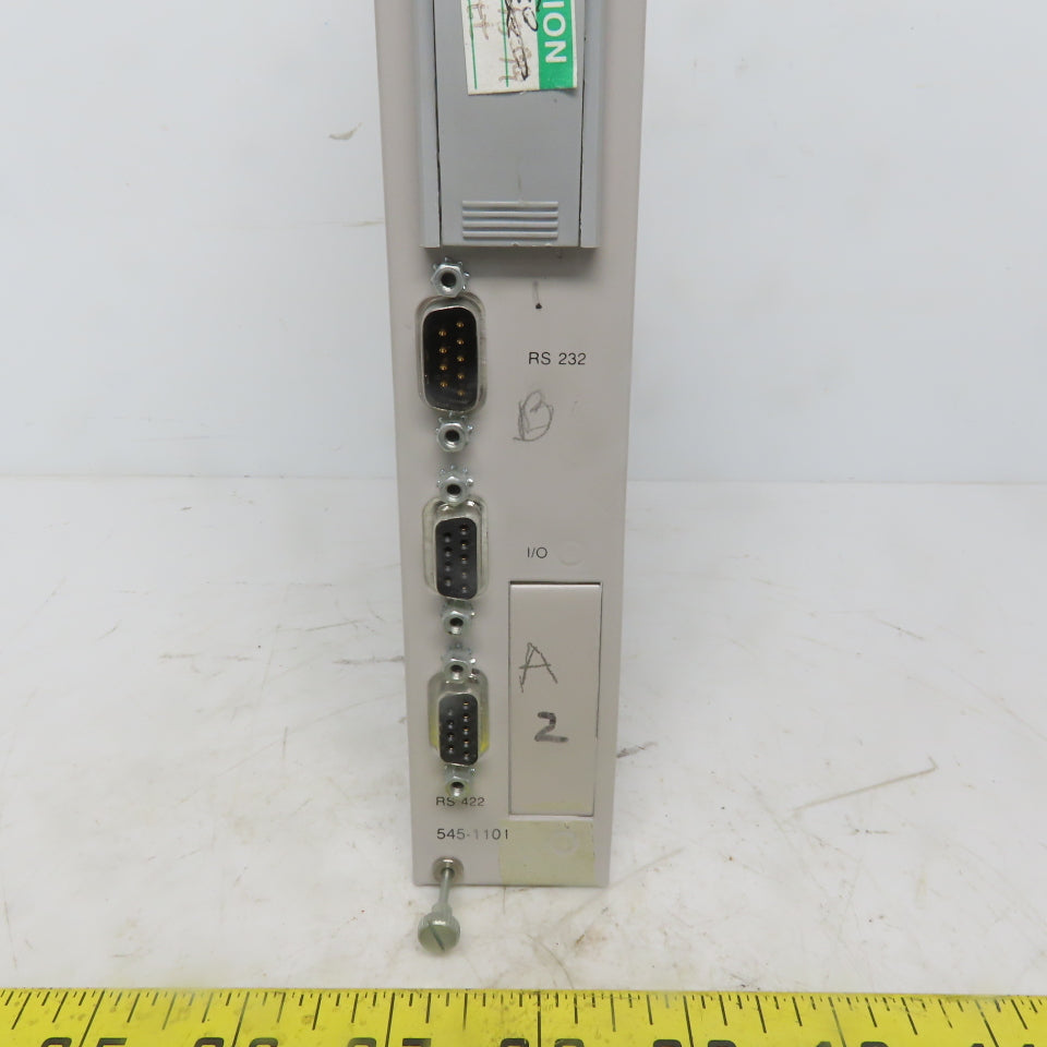 Siemens Texas Instrument Simatic TI545 545-1101 CPU Processor PLC Module Card