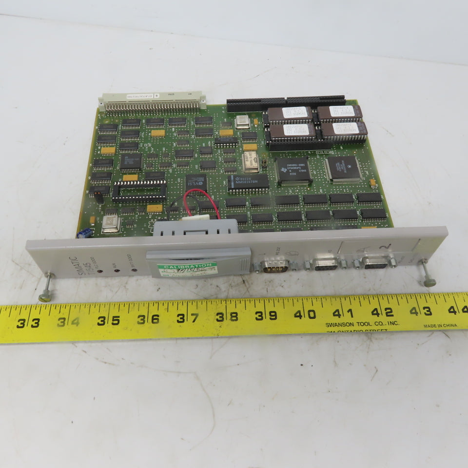 Siemens Texas Instrument Simatic TI545 545-1101 CPU Processor PLC Module Card