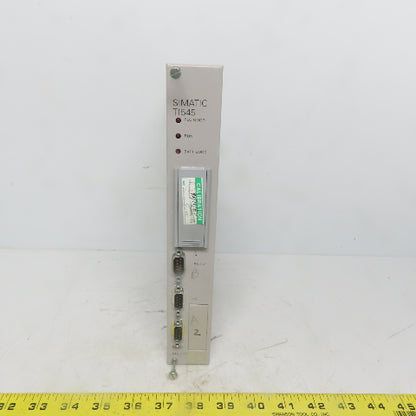 Siemens Texas Instrument Simatic TI545 545-1101 CPU Processor PLC Module Card