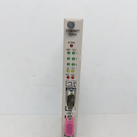 Control Technologies 901F-2572 Ethernet TCP/IP PLC Module Card Board