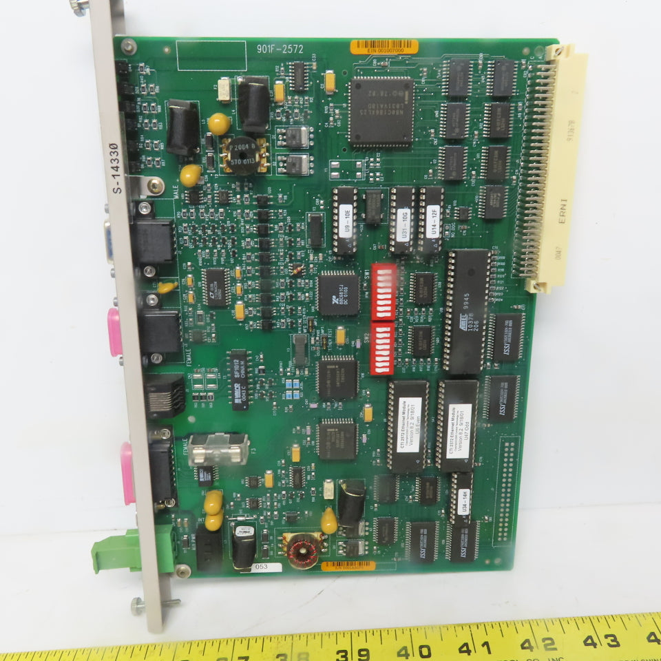 Control Technologies 901F-2572 Ethernet TCP/IP PLC Module Card Board