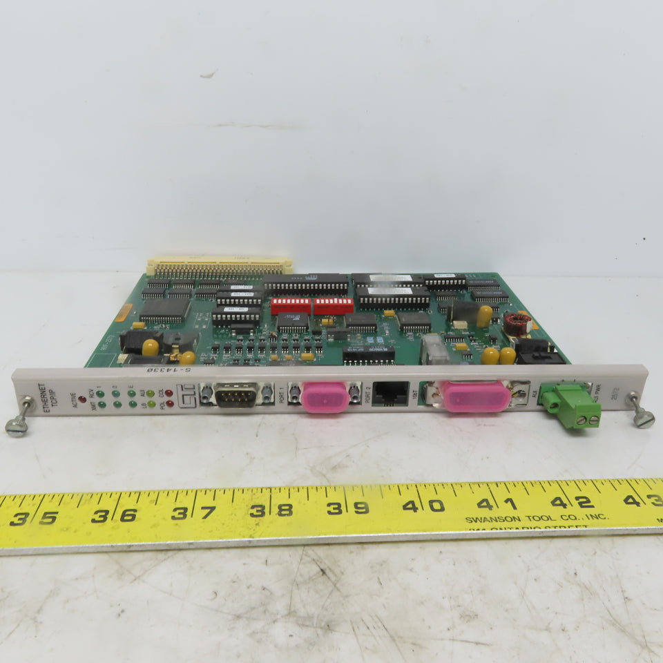 Control Technologies 901F-2572 Ethernet TCP/IP PLC Module Card Board