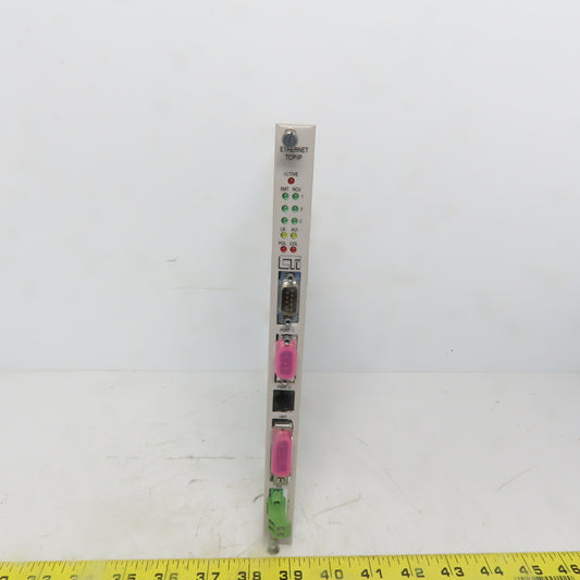 Control Technologies 901F-2572 Ethernet TCP/IP PLC Module Card Board