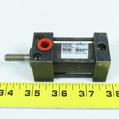 Schrader Bellows 01.00-UTTU16-1.000 Pneumatic Cylinder 1" Bore 1" Stroke 200 PSI