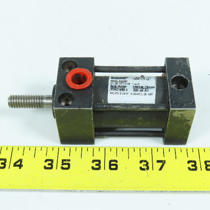 Schrader Bellows 01.00-UTTU16-1.000 Pneumatic Cylinder 1" Bore 1" Stroke 200 PSI