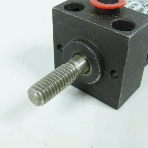 Schrader Bellows 01.00-UTTU16-2.000 Pneumatic Cylinder 1" Bore 2" Stroke 200 PSI
