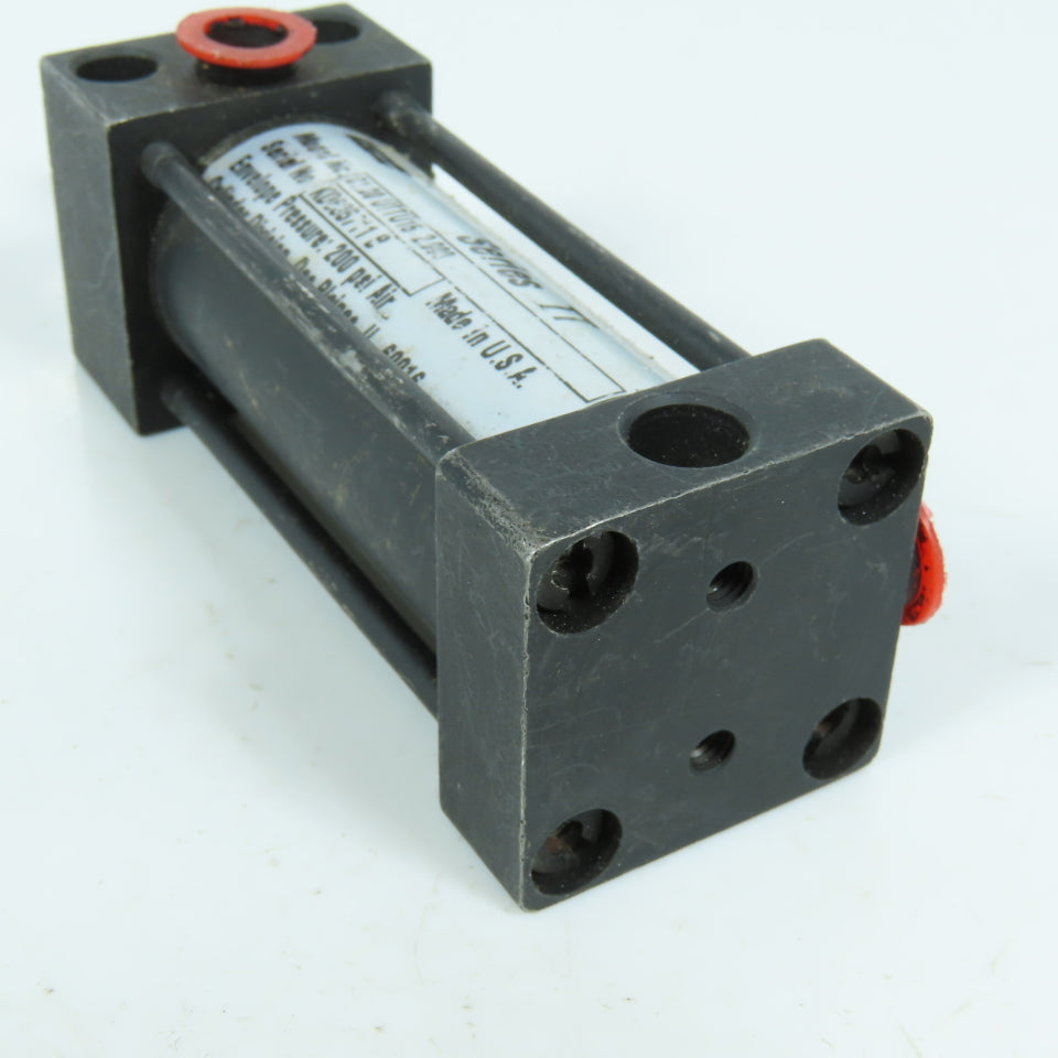 Schrader Bellows 01.00-UTTU16-2.000 Pneumatic Cylinder 1" Bore 2" Stroke 200 PSI