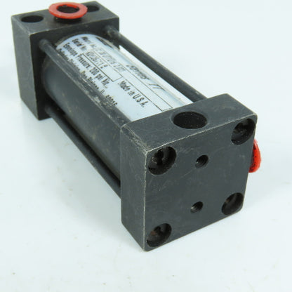 Schrader Bellows 01.00-UTTU16-2.000 Pneumatic Cylinder 1" Bore 2" Stroke 200 PSI