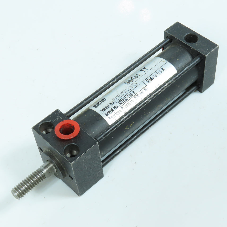 Schrader Bellows 01.00-UTTU16-3.000 Pneumatic Cylinder 1" Bore 2" Stroke 300 PSI