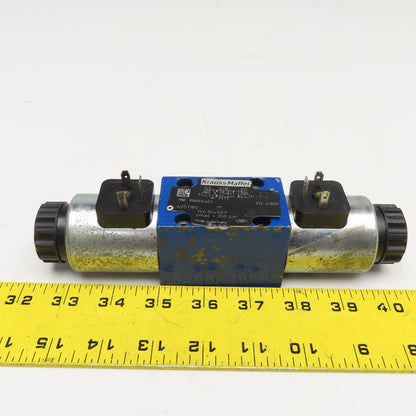 Krauss Maffei R900934623 3 Position Float Center Double Solenoid Valve 24VDC