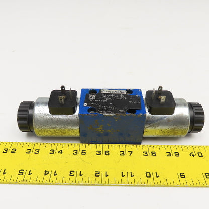Krauss Maffei R900934623 3 Position Float Center Double Solenoid Valve 24VDC