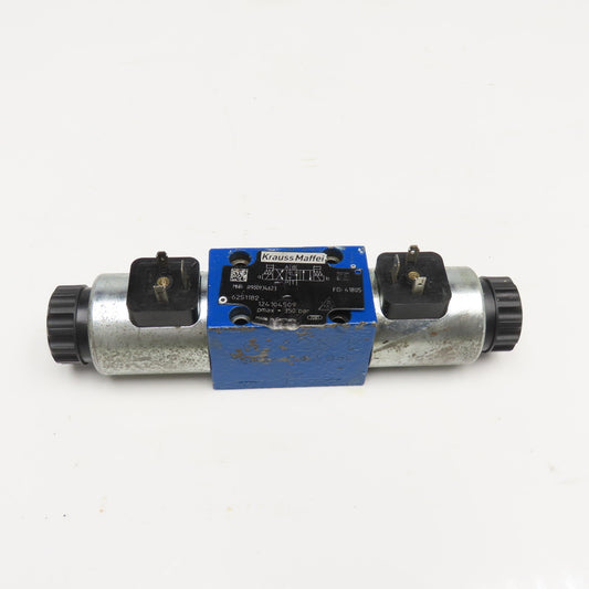 Krauss Maffei R900934623 3 Position Float Center Double Solenoid Valve 24VDC