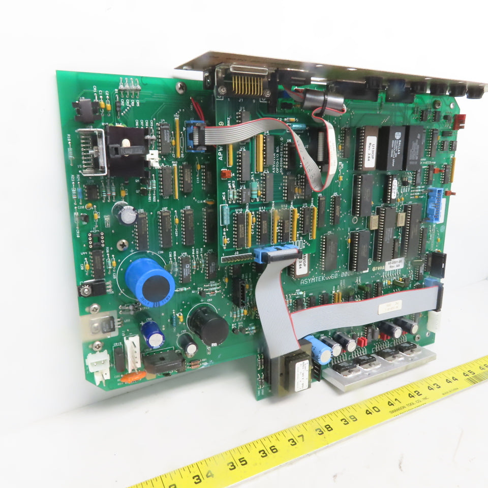 Asymtek 60-0000-20L 60-001-00 Rev. AA Z-Axis Control Circuit Board Card