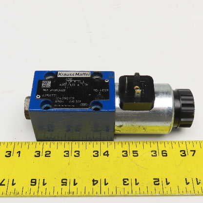 Krauss Maffei R900934628 4/2 Position Hydraulic Valve 24VDC Coil