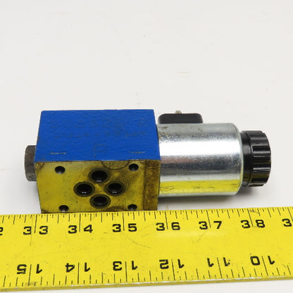 Krauss Maffei R900934628 4/2 Position Hydraulic Valve 24VDC Coil