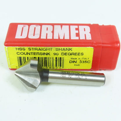 Dormer G136 25 HSS 90 Degree Countersink Straight Shank