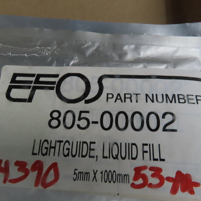 EFOS 805-00002 Lightguide Liquid Filled 5mm X 1000mm