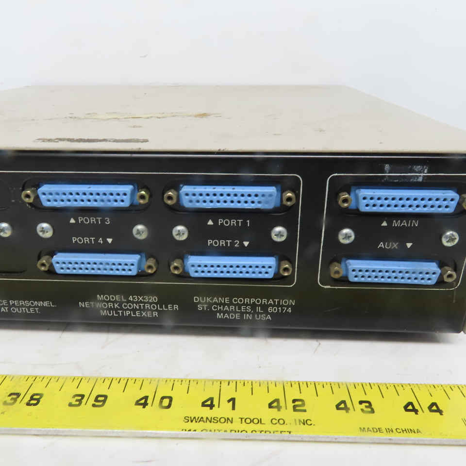 Dukane 43X320 Network Controller Ultra Com Multiplexer