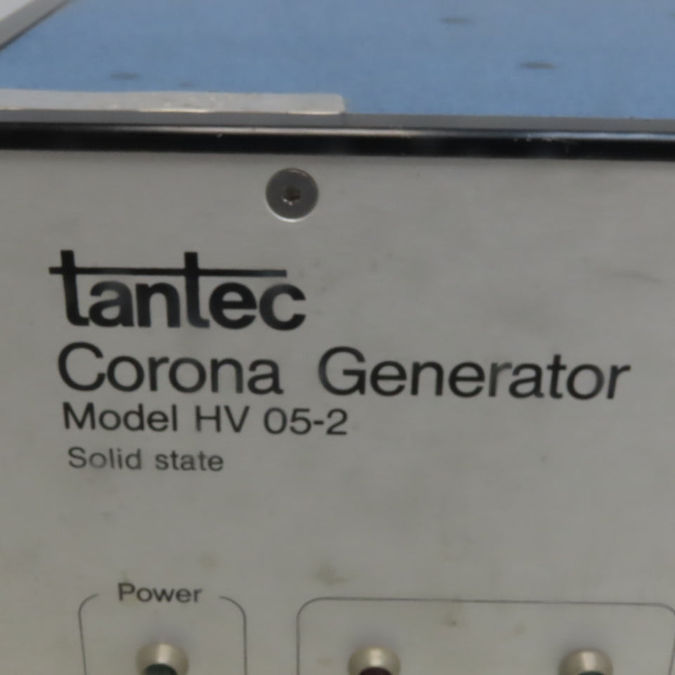 Tantec Model HV 05-2 Solid State Corona Generator
