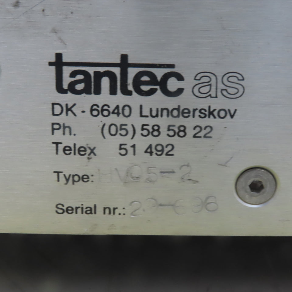 Tantec Model HV 05-2 Solid State Corona Generator