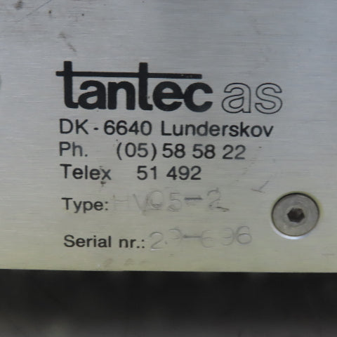 Tantec Model HV 05-2 Solid State Corona Generator