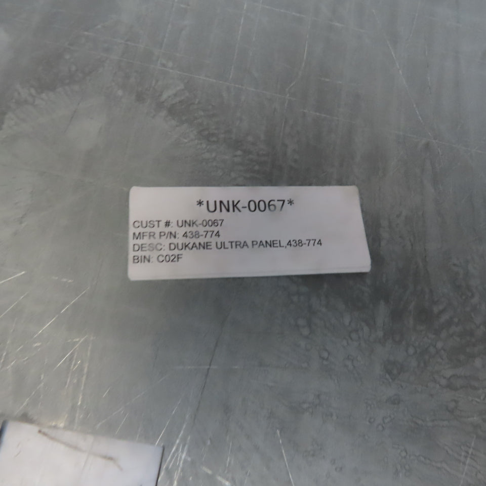 Dukane 438-774 Ultra Ultrasonic Welder Panel