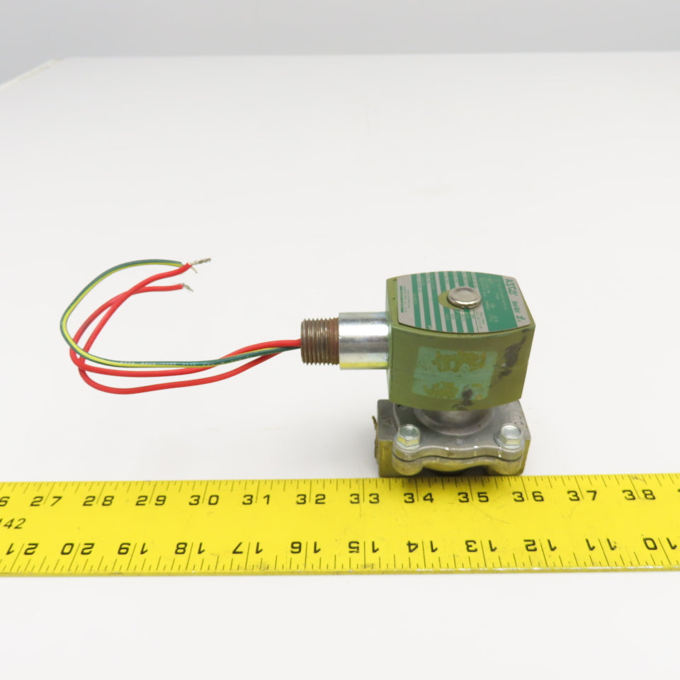 Asco 8214G010 3/8" NPT 5PSI Fuel Gas Shut Off Valve 110/120V Coil