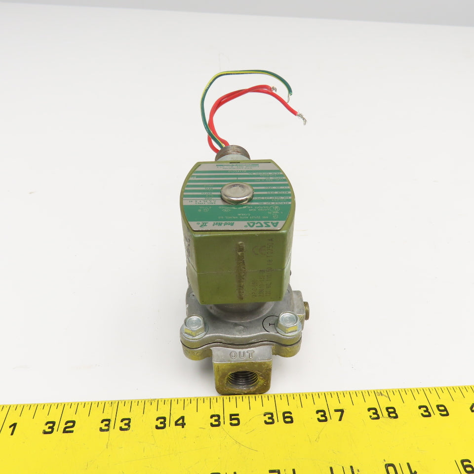 Asco 8214G010 3/8" NPT 5PSI Fuel Gas Shut Off Valve 110/120V Coil