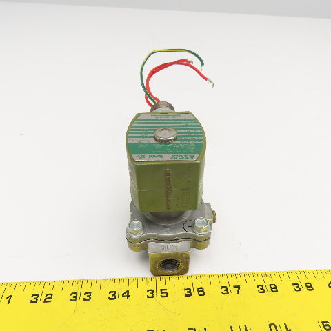Asco 8214G010 3/8" NPT 5PSI Fuel Gas Shut Off Valve 110/120V Coil