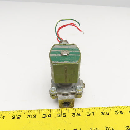 Asco 8214G010 3/8" NPT 5PSI Fuel Gas Shut Off Valve 110/120V Coil