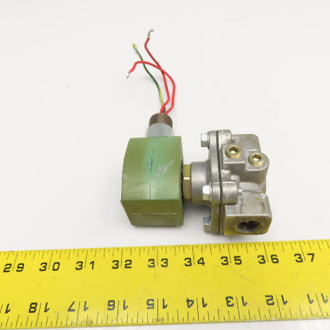 Asco 8214G010 3/8" NPT 5PSI Fuel Gas Shut Off Valve 110/120V Coil