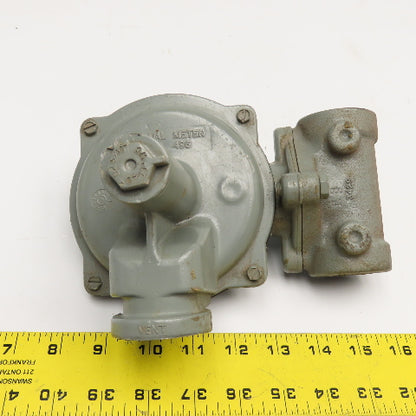 National Meter Model 496 Gas Pressure Regulator 1/2" NPT