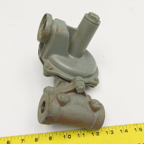 National Meter Model 496 Gas Pressure Regulator 1/2" NPT