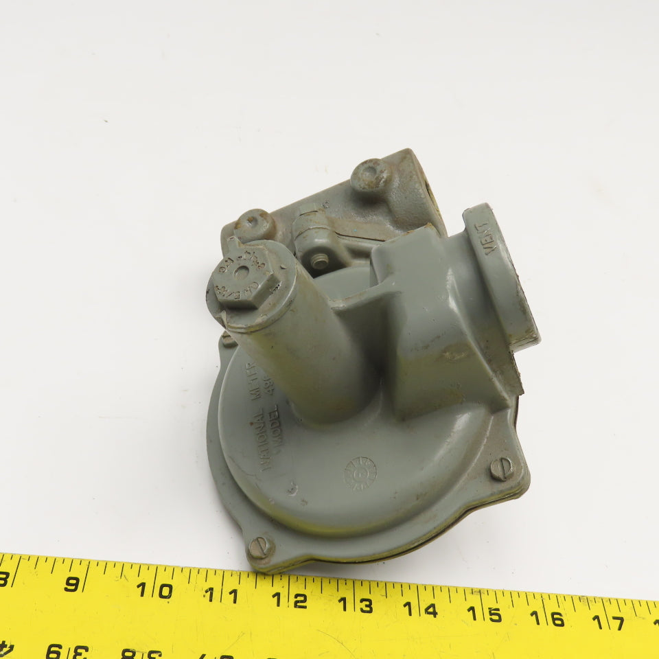 National Meter Model 496 Gas Pressure Regulator 1/2" NPT