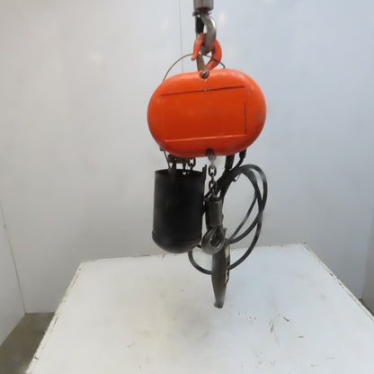 Cm Lodestar Model A 1/8 Ton Electric Chain Hoist 10' Lift 32FPM 115V 1Ph