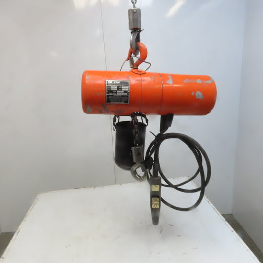 Cm Lodestar Model A 1/8 Ton Electric Chain Hoist 10' Lift 32FPM 115V 1Ph
