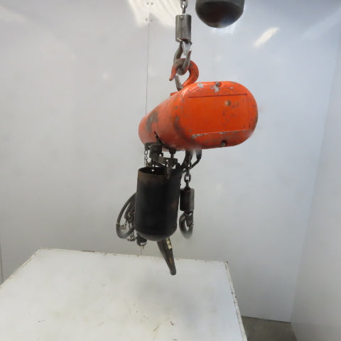 Cm Lodestar Model A 1/8 Ton Electric Chain Hoist 10' Lift 32FPM 115V 1Ph