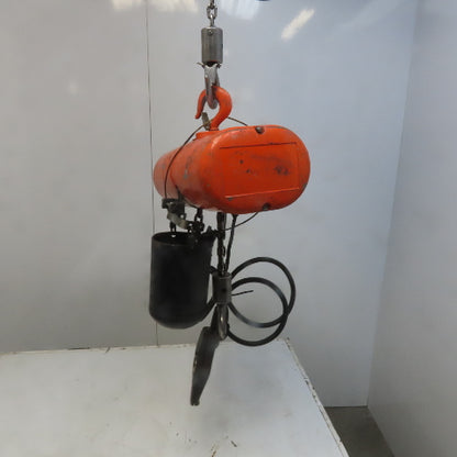 Cm Lodestar Model A 1/8 Ton Electric Chain Hoist 10' Lift 32FPM 115V 1Ph