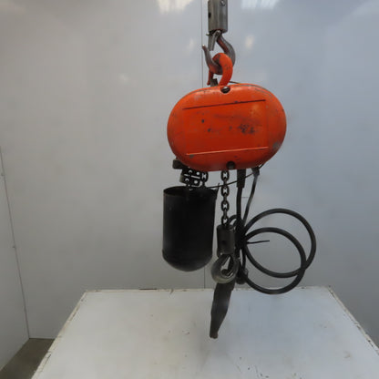 Cm Lodestar Model A 1/8 Ton Electric Chain Hoist 10' Lift 32FPM 115V 1Ph