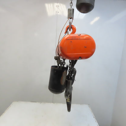 Cm Lodestar Model A 1/8 Ton Electric Chain Hoist 10' Lift 32FPM 115V 1Ph